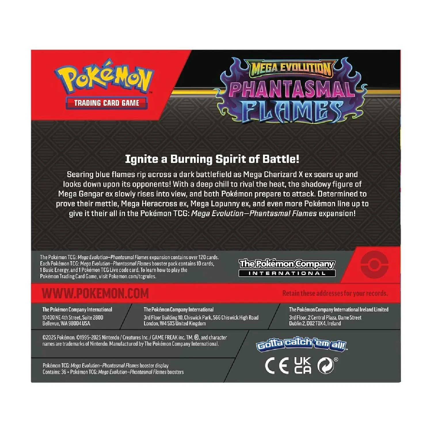 Pokemon TCG: Phantasmal Flames - Booster Box + Acrylic Case Bundle - Image 4