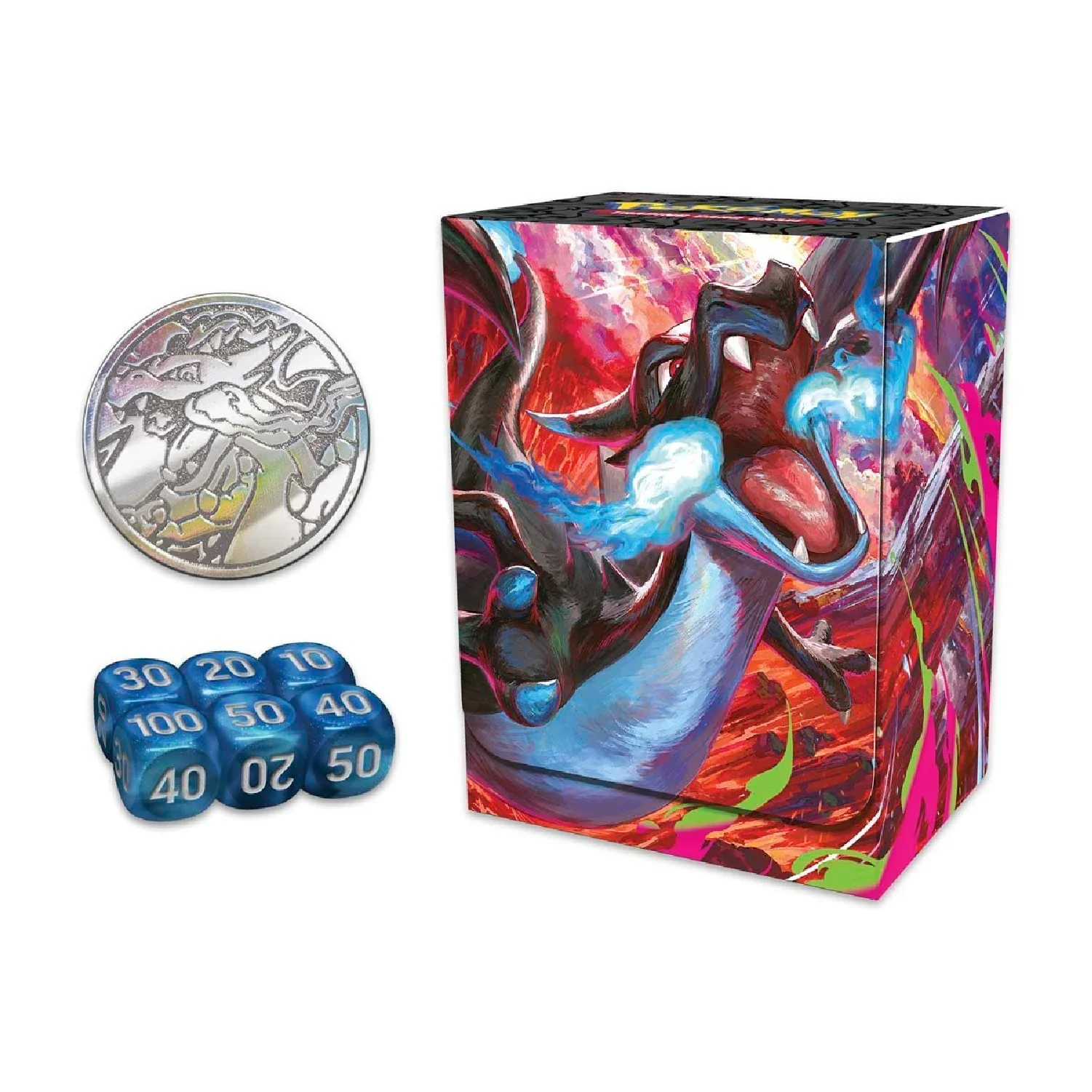 Pokemon TCG: Phantasmal Flames - Elite Trainer Box + Acrylic Case Bundle - Image 7