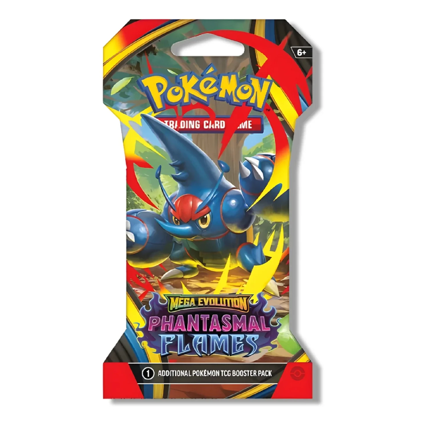 Pokemon TCG: Phantasmal Flames - Sleeved Booster Pack - Image 3