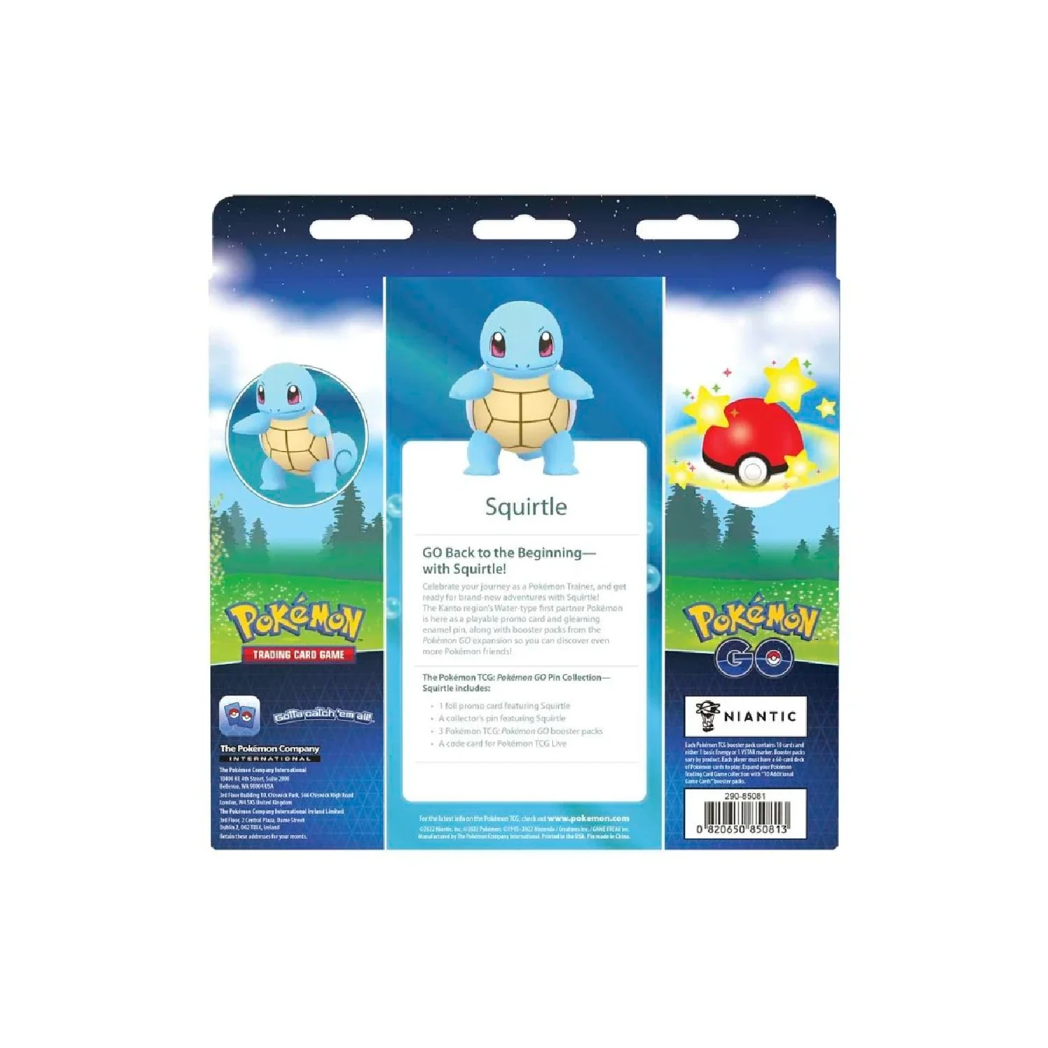Pokemon TCG: Pokemon GO Pin Collection (Squirtle) - Image 4