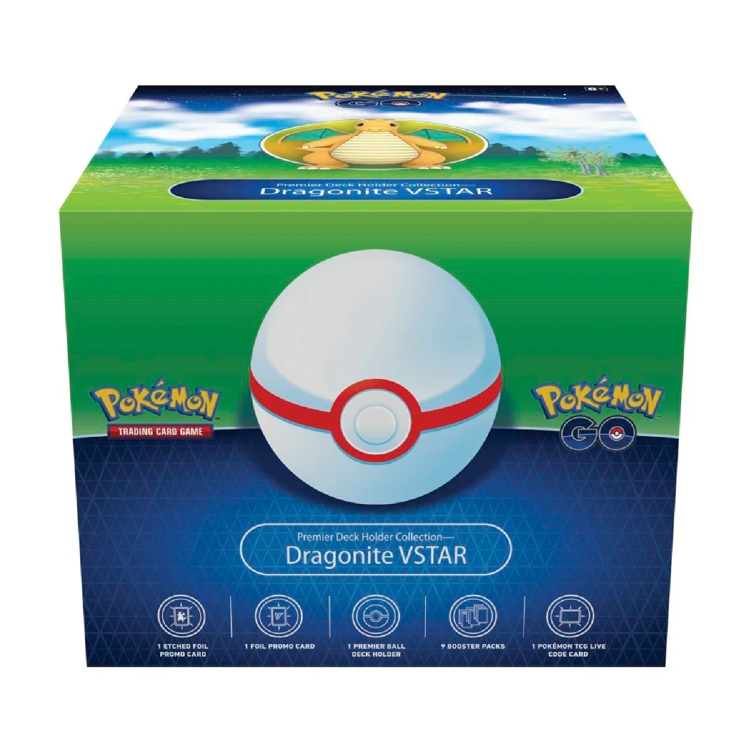 Pokemon TCG: Pokemon GO Premier Deck Holder Collection (Dragonite VSTAR) - Image 4