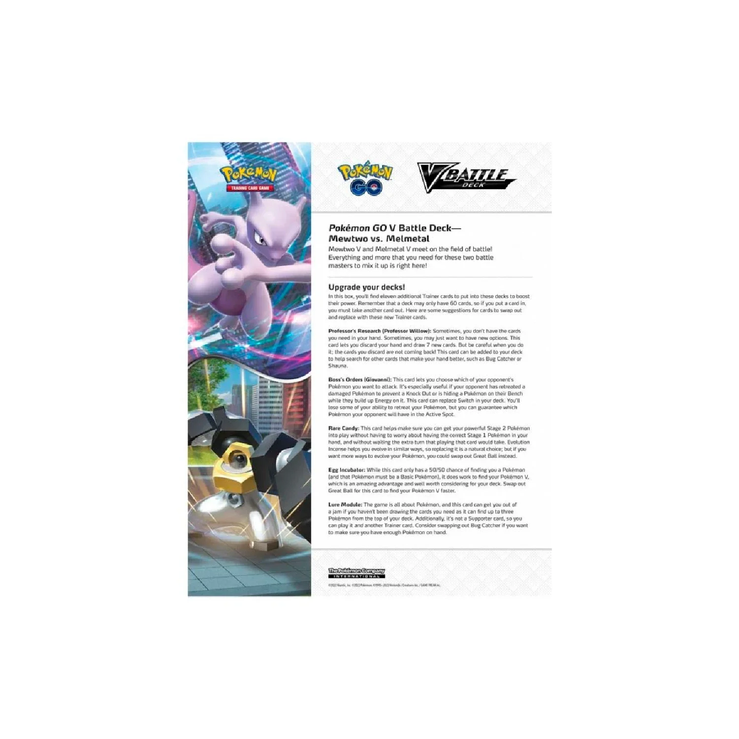 Pokemon TCG: Pokemon GO V Battle Deck (Mewtwo vs. Melmetal) - Image 6