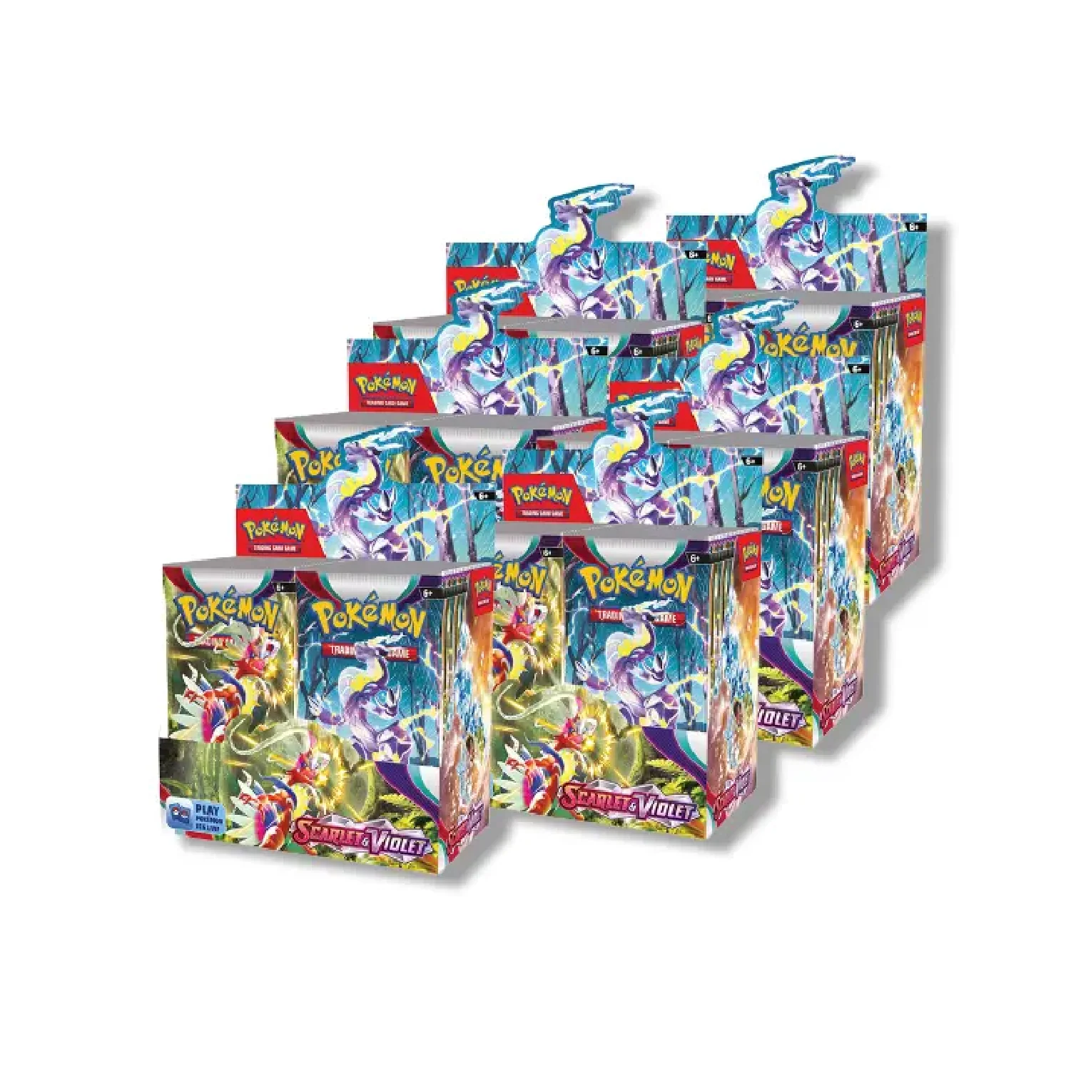 Pokemon TCG: Scarlet & Violet Base Set - 6x Booster Box [Sealed Case] - Image 3