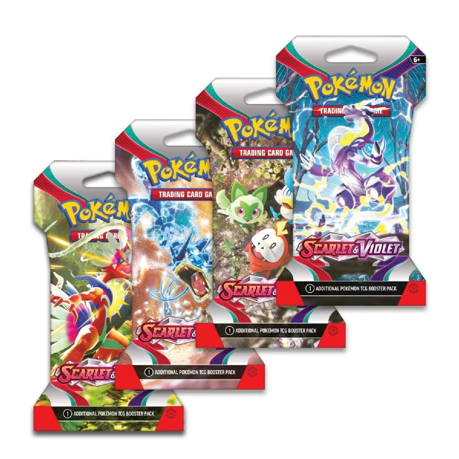 Pokemon TCG: Scarlet & Violet: Base Set - Sleeved Booster Pack - Image 6