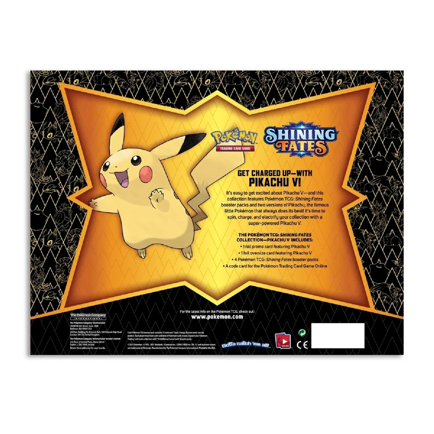 Pokemon TCG: Shinning Fates Pikachu V Collection - Image 8