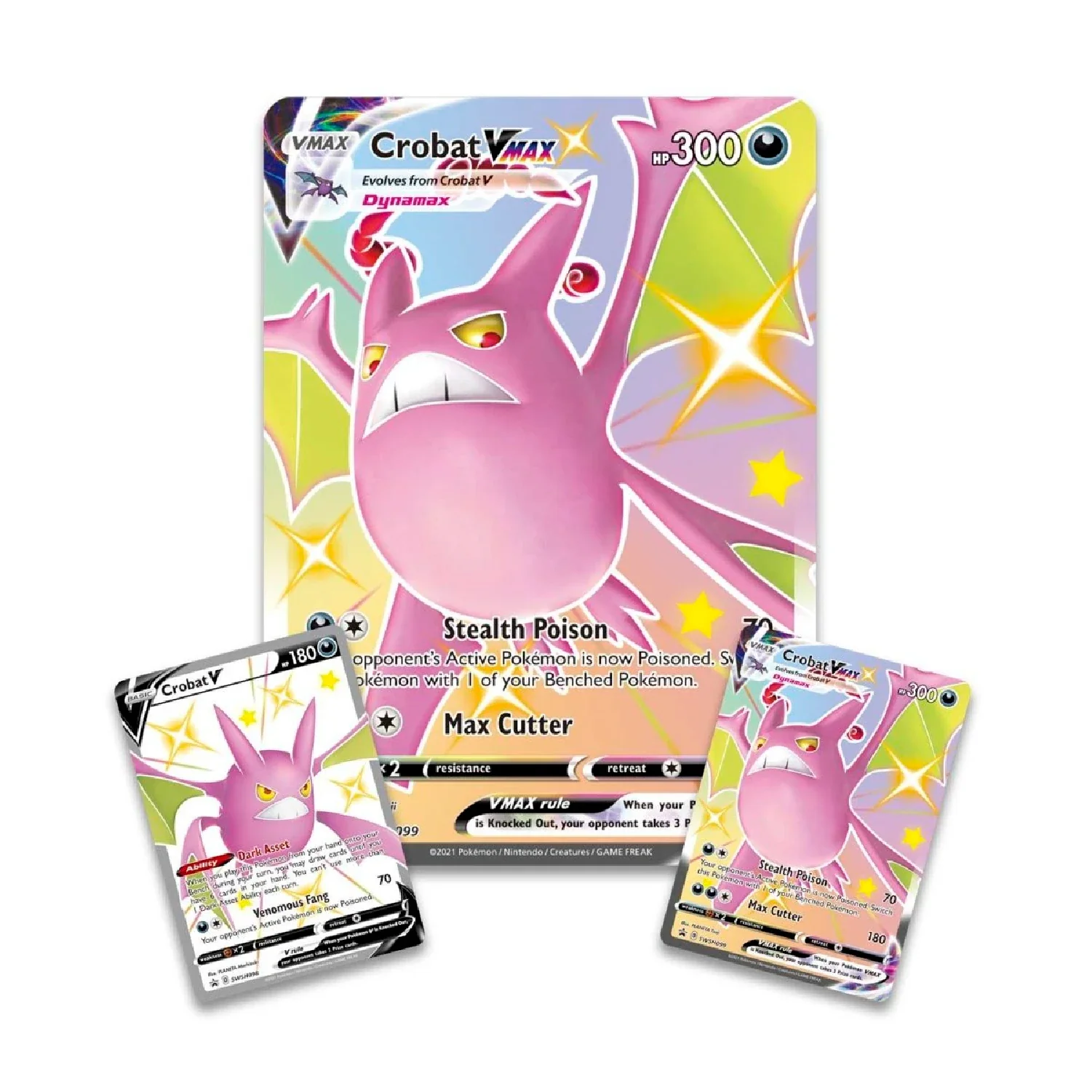 Pokemon TCG: Shinning Fates Premium Collection Shiny Crobat VMAX - Image 5