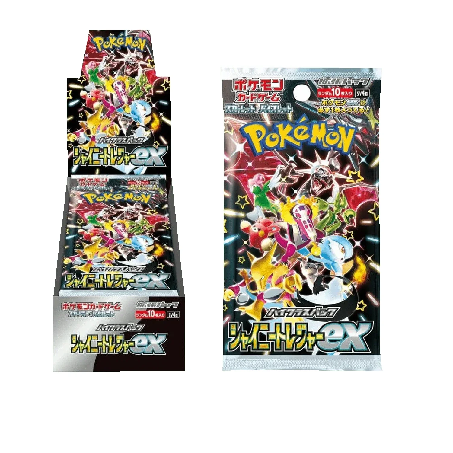 Pokemon TCG: Shiny Treasure ex - Booster Box (10 Packs) [JP] - Image 4