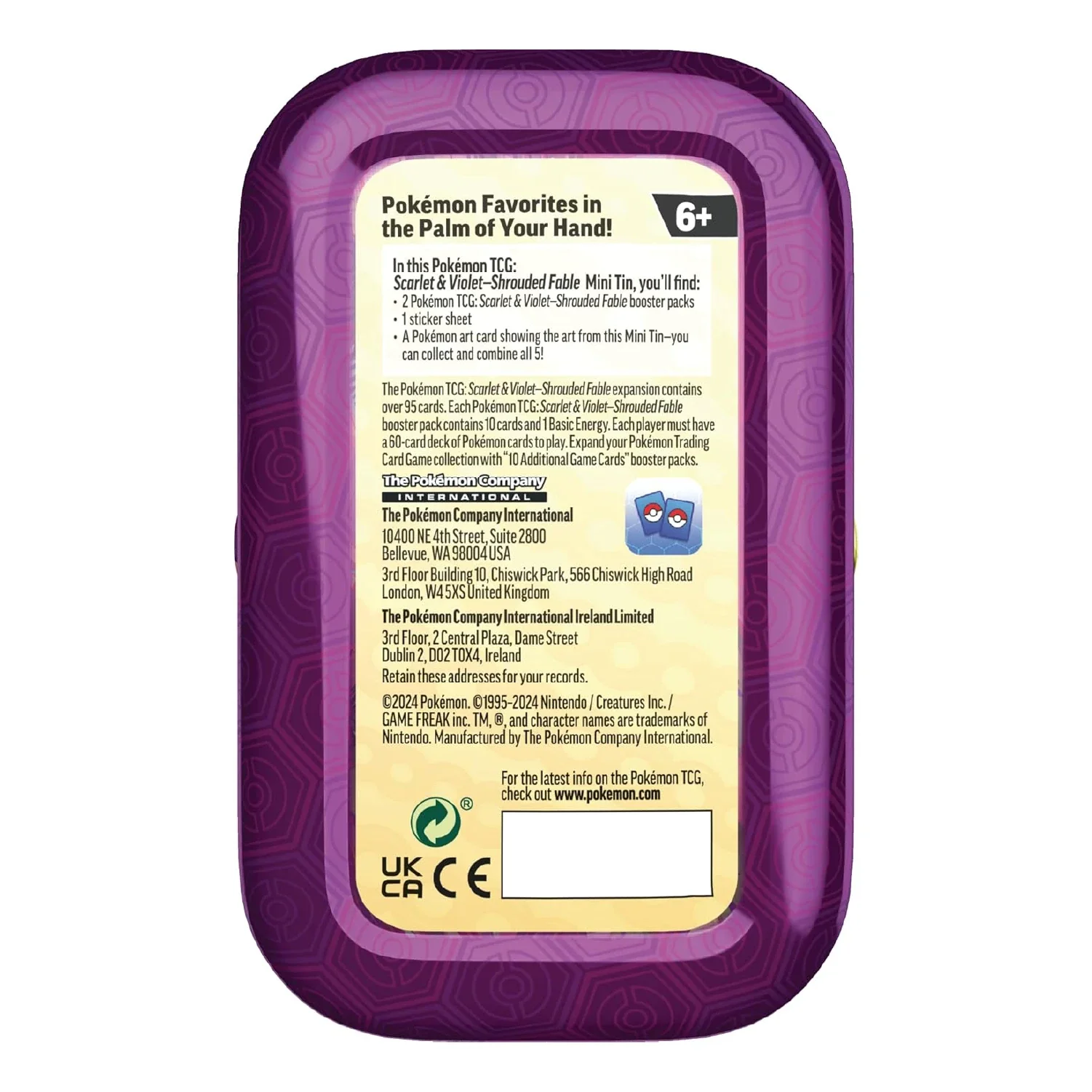 Pokemon TCG: Shrouded Fable - Mini Tin - Image 3