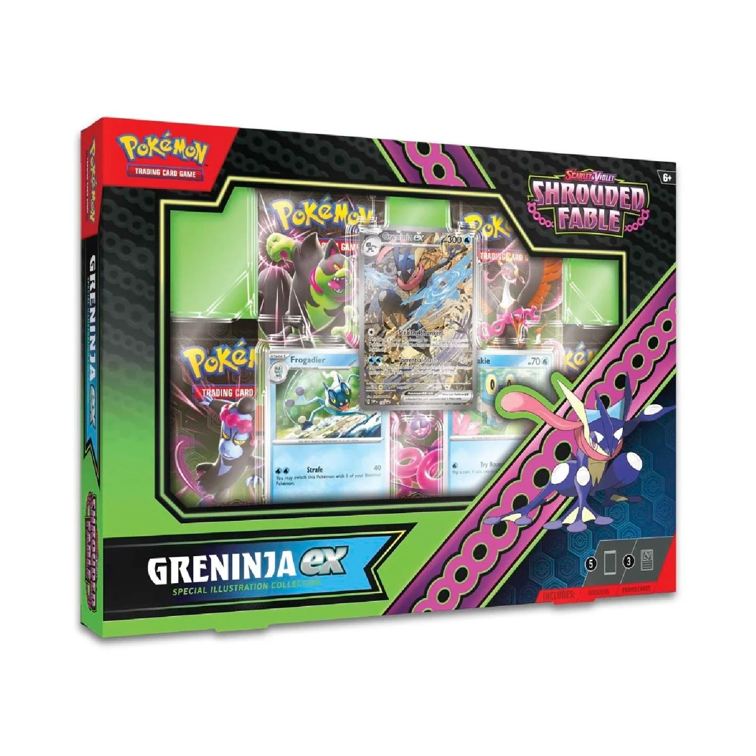Pokemon TCG: Shrouded Fable - Special Illustration Collection (Kingdra/Greninja) - Image 6