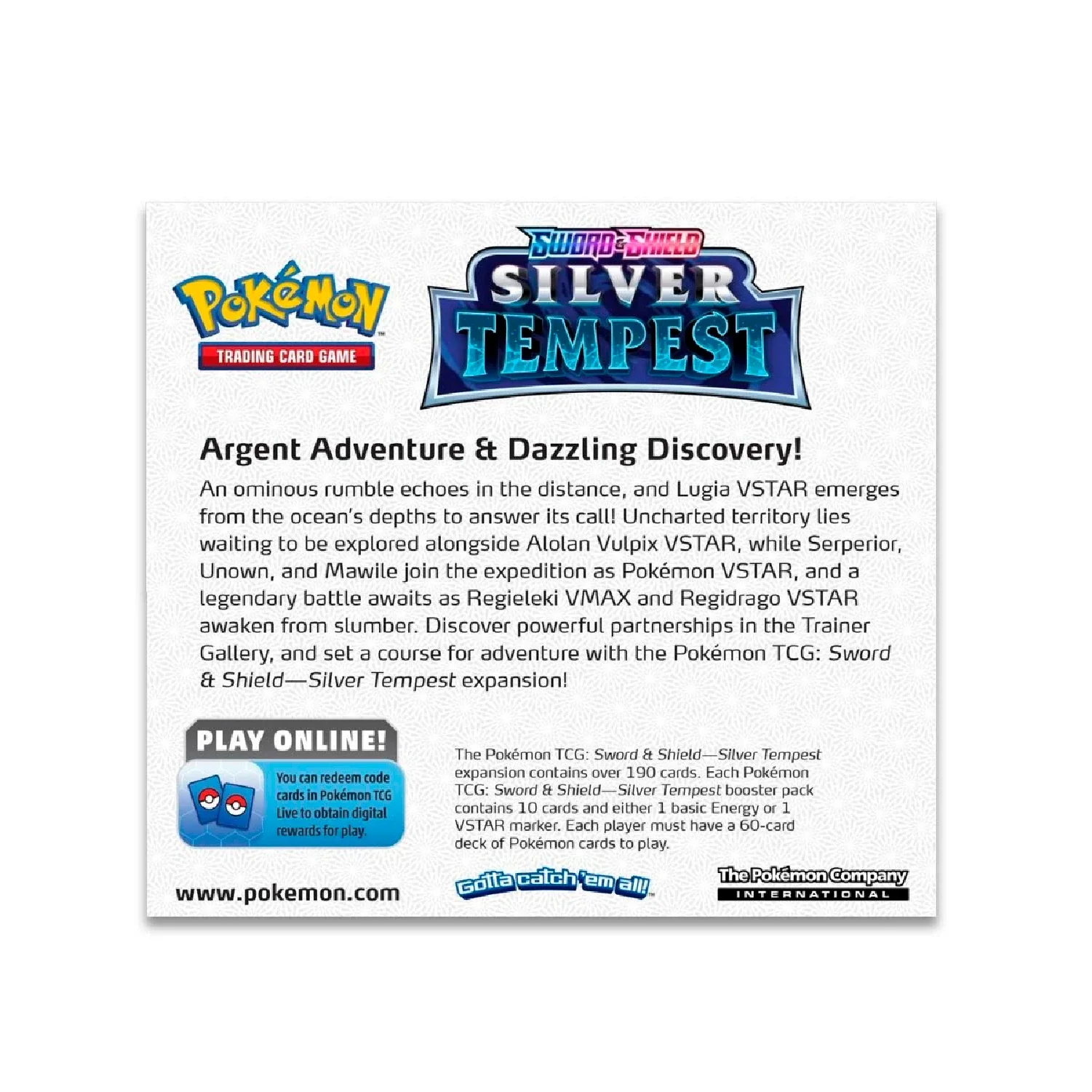 Pokemon TCG: Silver Tempest Booster Display Box (36 Packs) - Image 2