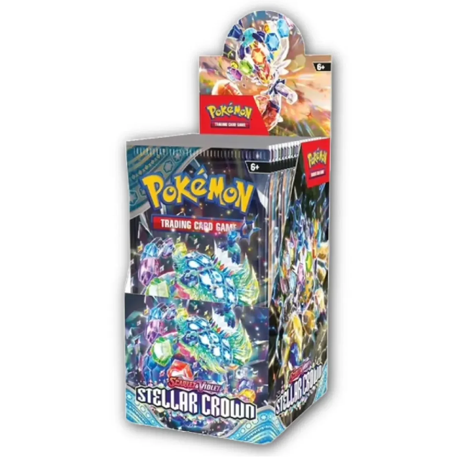 Pokemon TCG: Stellar Crown - Half Booster Box (18 Packs)