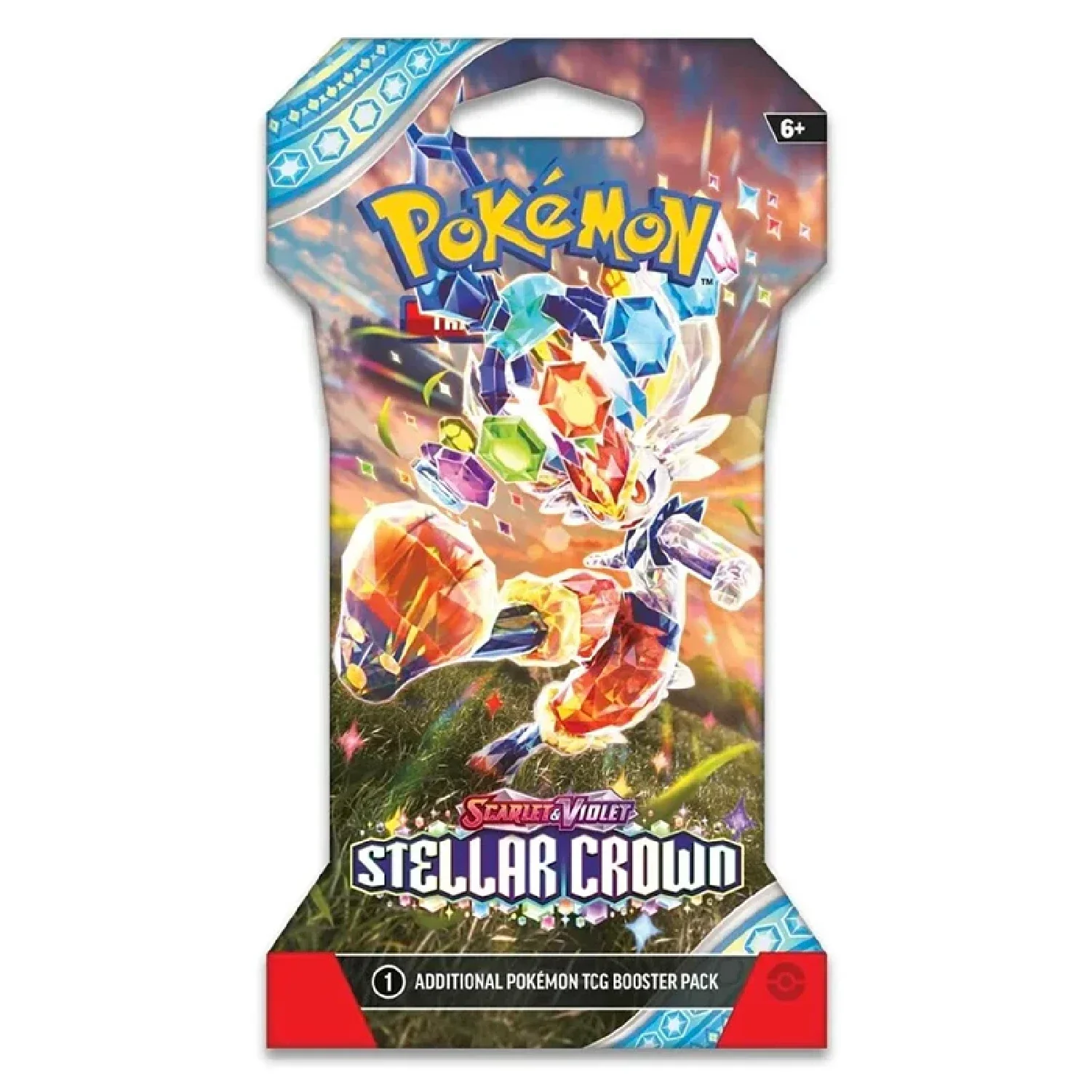 Pokemon TCG: Stellar Crown - Sleeved Booster Pack - Image 3