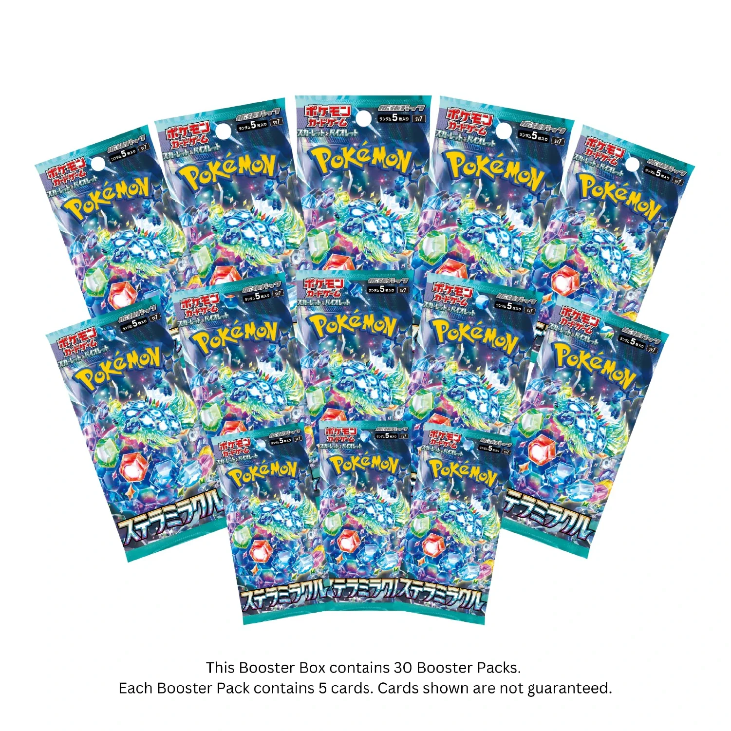 Pokemon TCG: Stellar Miracle - Booster Box (30 Packs) [JP] - Image 3
