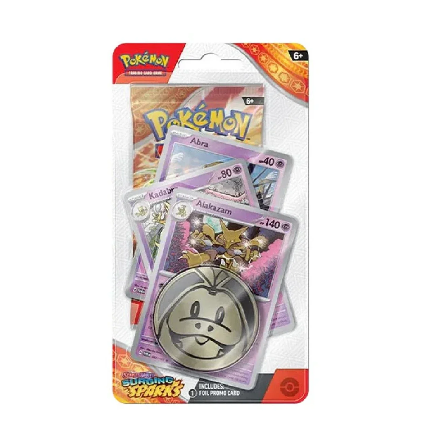 Pokemon TCG: Surging Sparks - Premium Checklane Blister - Alakazam Promo