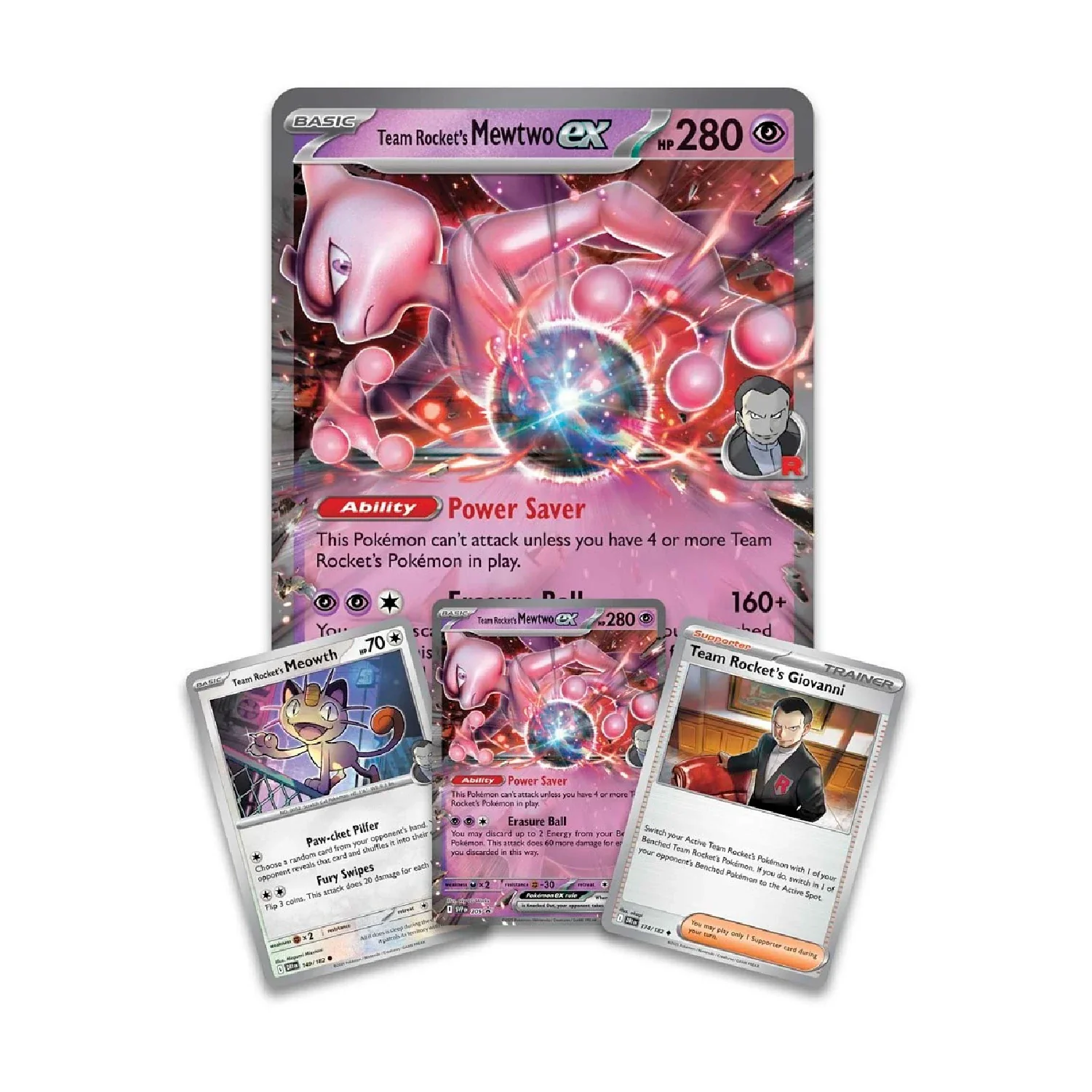 Pokemon TCG: Team Rocket's Mewtwo ex Box - Image 3