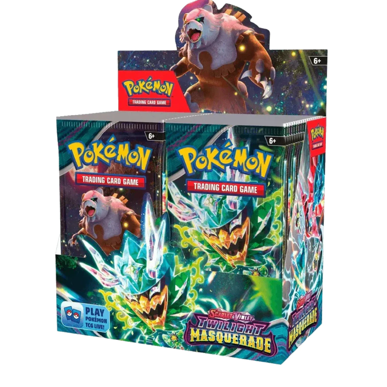 Pokemon TCG: Twilight Masquerade - Booster Box (36 Packs) - Image 3