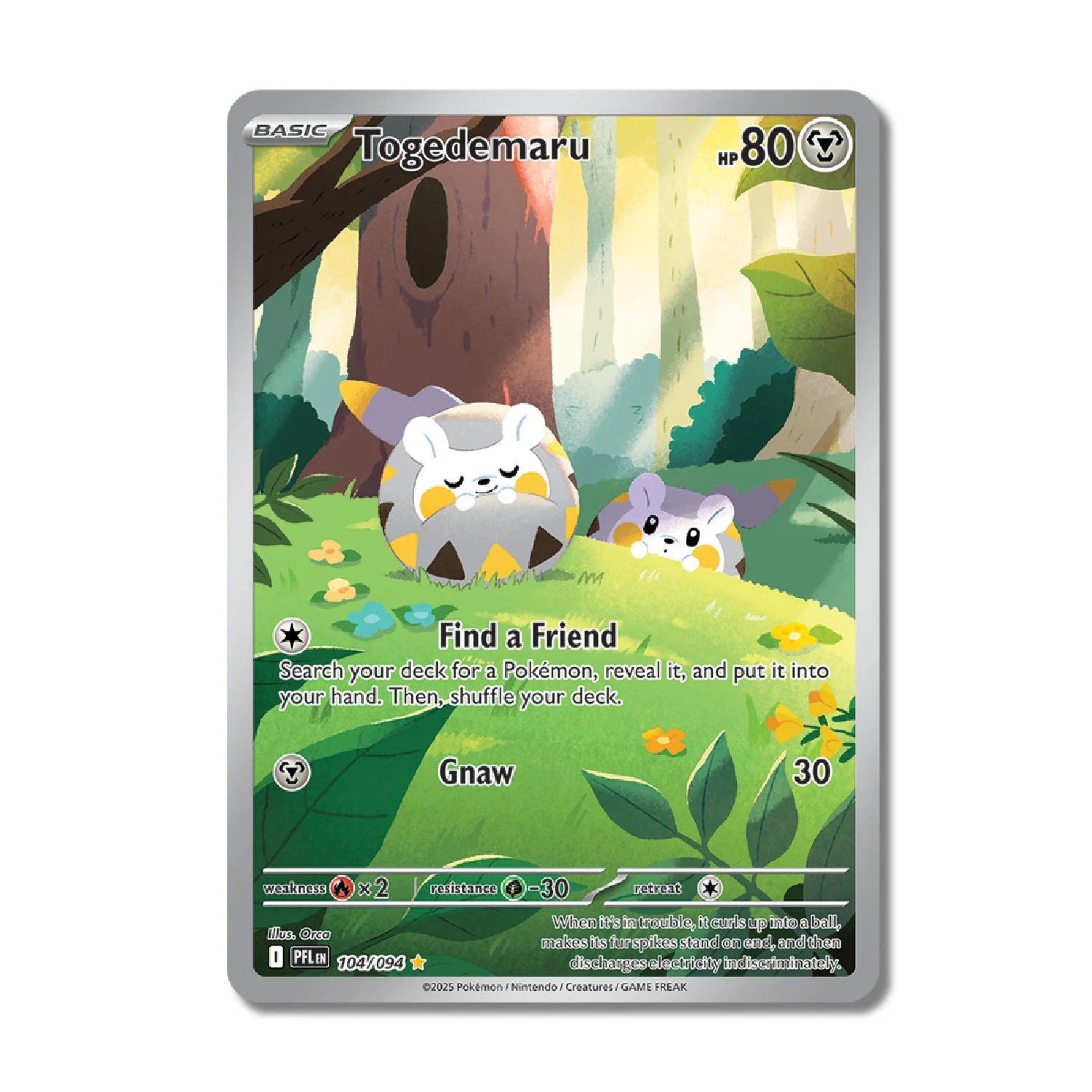 Togedemaru #104 - Phantasmal Flames