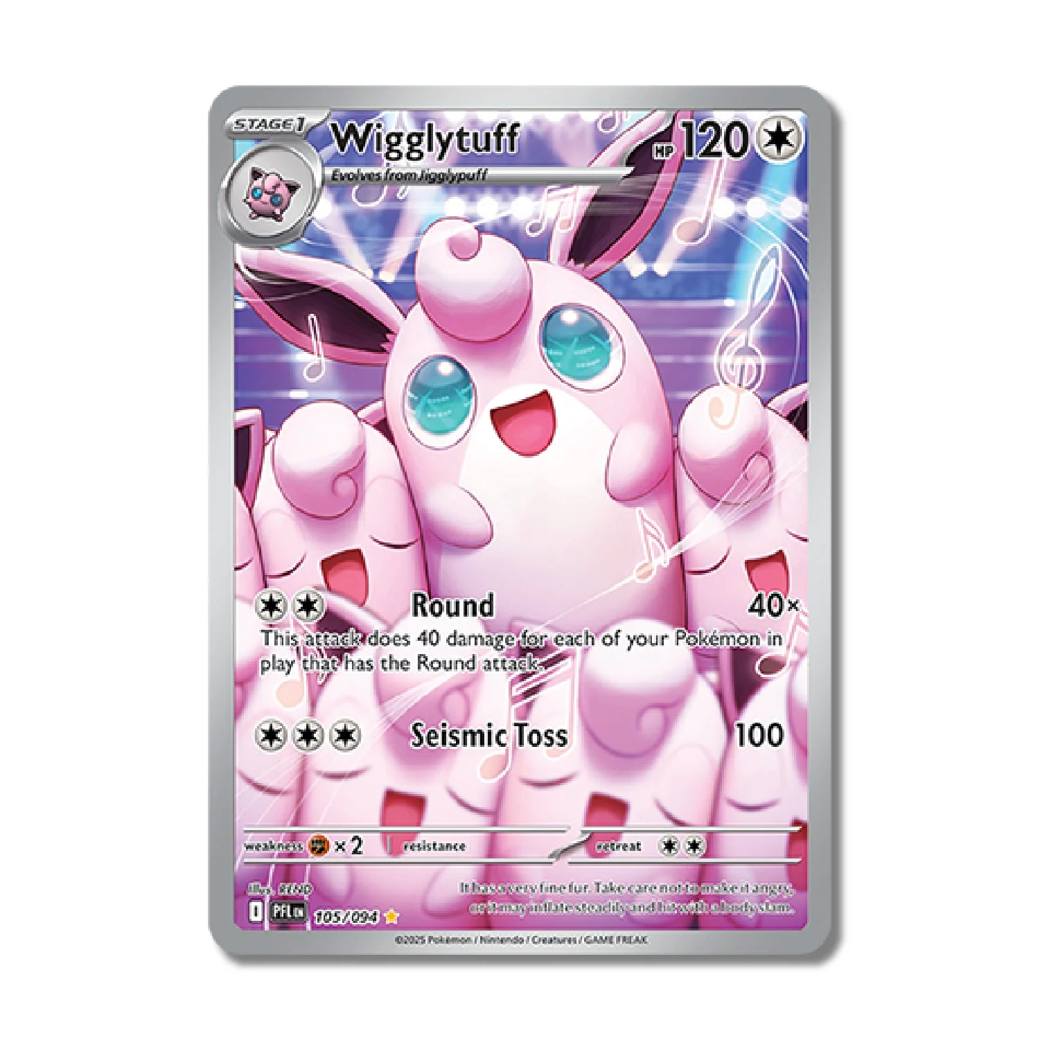 Wigglytuff #105 - Phantasmal Flames